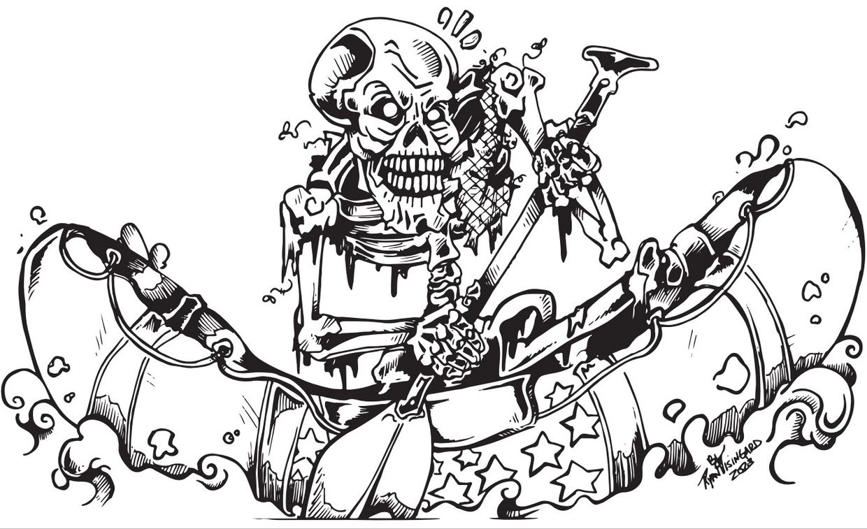 The Elk River Haunted Float - Haunted Float